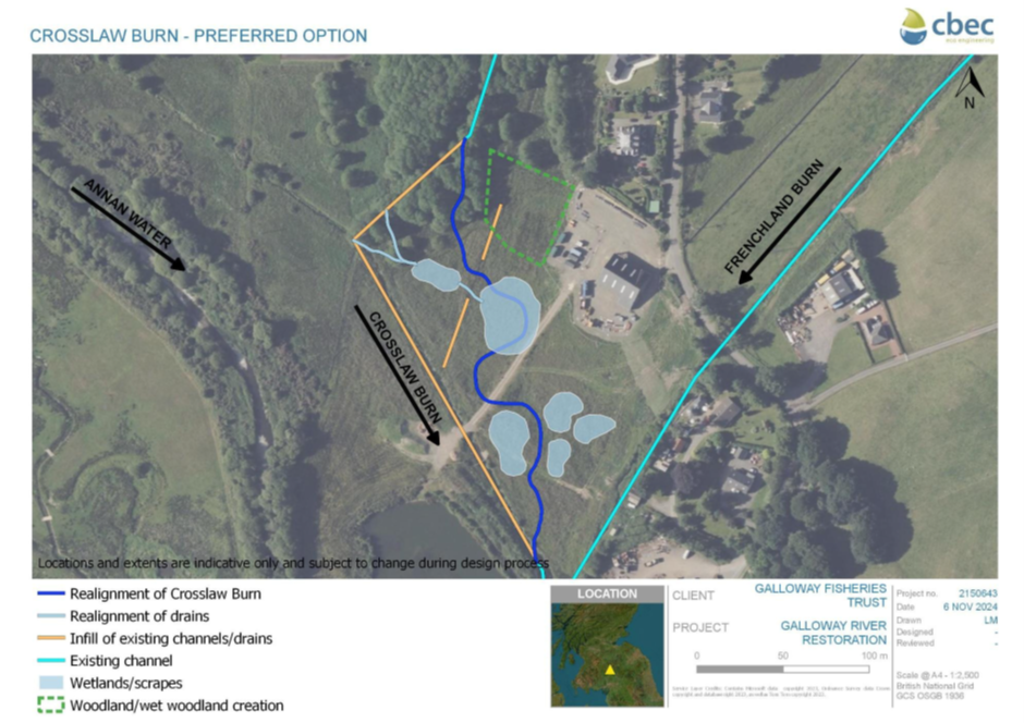 Crossland Burn design image